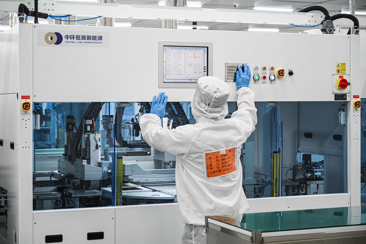 转型新样板 万象城平台,万象城(中国)一站式服务平台低碳新能源6GW n-TOPCon 电池顺利投产