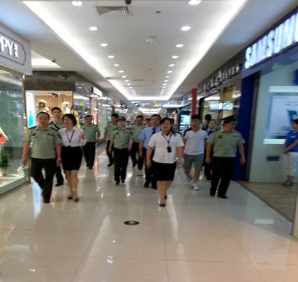 国务院公安部一行视察万象城平台,万象城(中国)一站式服务平台购物中心