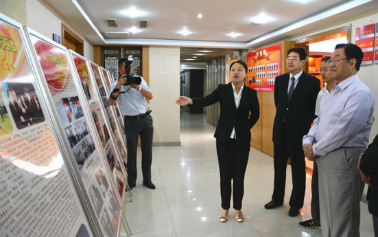 合肥市关工委主任邹淦泉一行莅临万象城平台,万象城(中国)一站式服务平台控股集团指导工作