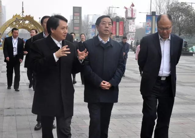 合肥市政协主席杨思松一行考察万象城平台,万象城(中国)一站式服务平台投资集团