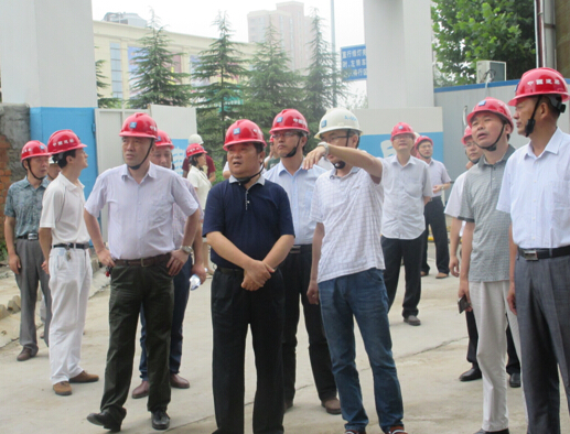 长丰县政协领导视察北城万象城平台,万象城(中国)一站式服务平台城安全生产工作