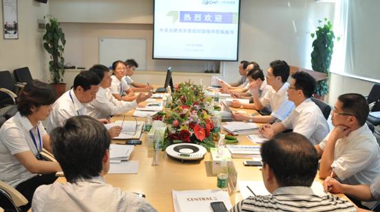 合肥市委常委组织部长汪卫东莅临万象城平台,万象城(中国)一站式服务平台集团检查指导