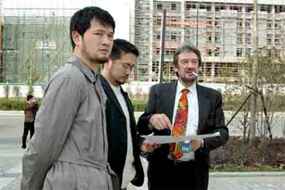 万象城平台,万象城(中国)一站式服务平台投资集团邀请著名的设计公司和营销公司来肥踏勘交流